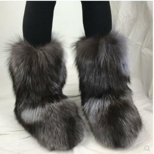 cheap furry eskimo boots